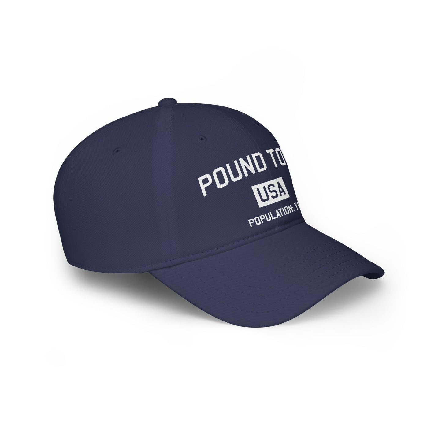 Baseball Cap, Funny Pound Town Hat, Inappropriate Adult Humor Cap,