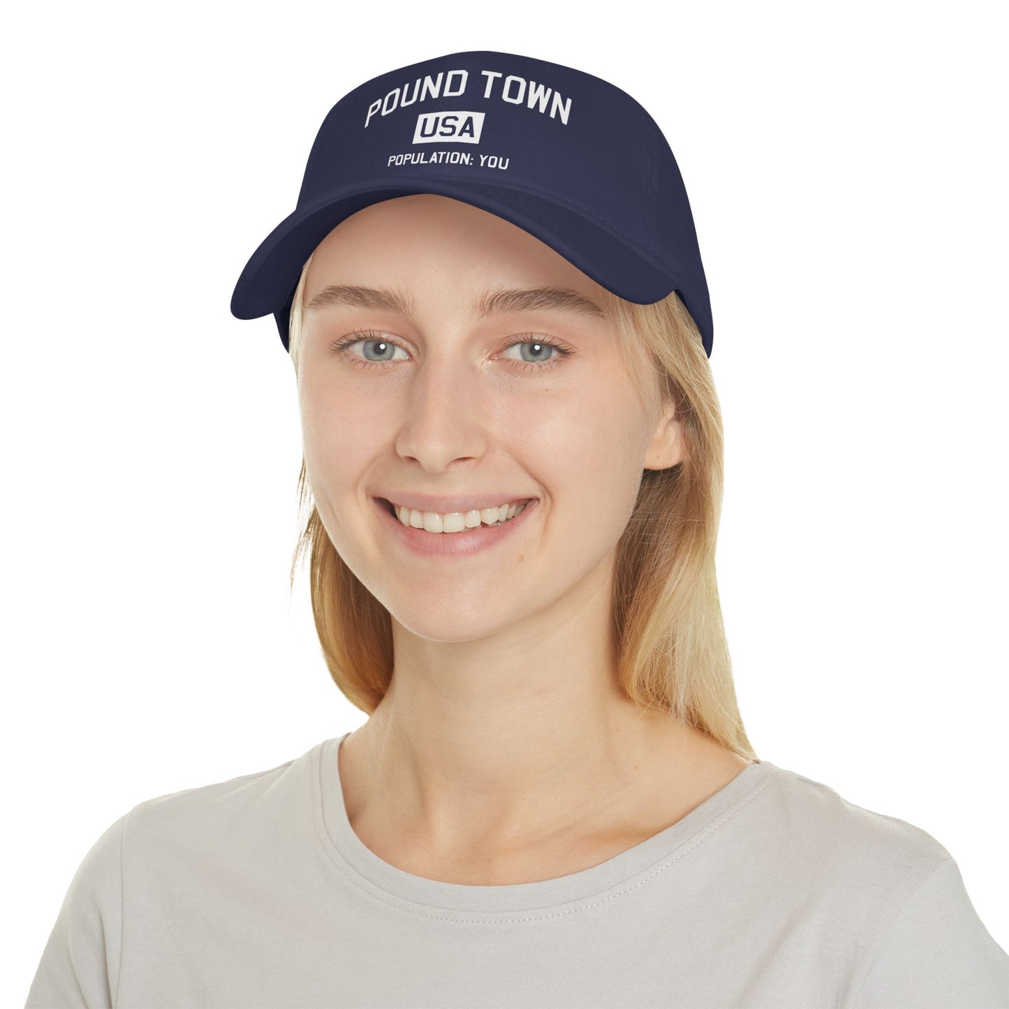 Baseball Cap, Funny Pound Town Hat, Inappropriate Adult Humor Cap,