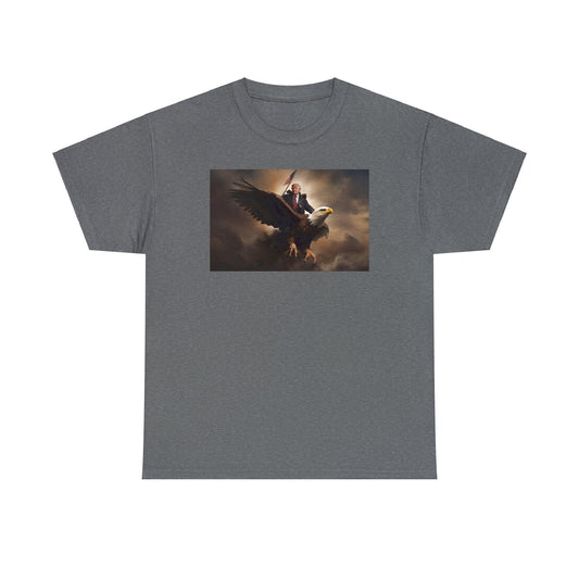 Tee Riding to freedom Heavy Cotton Tee
